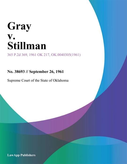 Gray v. Stillman