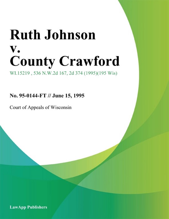 Ruth Johnson v. County Crawford