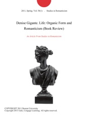 Life: Organic Form and Romanticism
