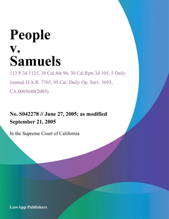 People v. Samuels