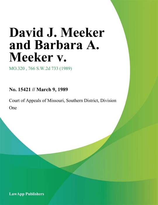 David J. Meeker and Barbara A. Meeker v.