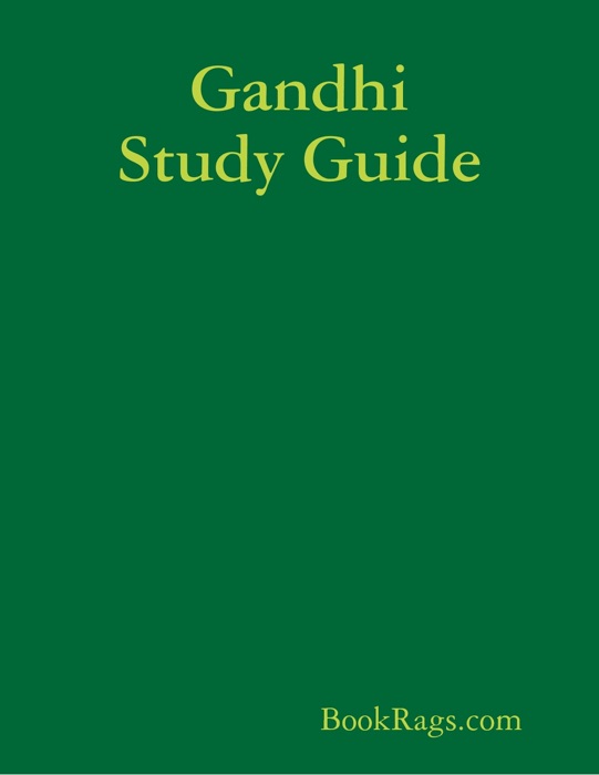 Gandhi Study Guide