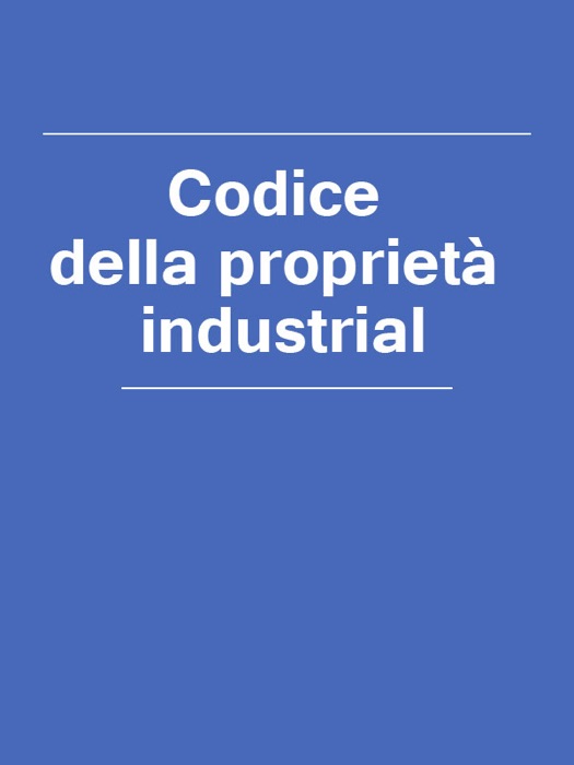 Codice della proprietà industrial
