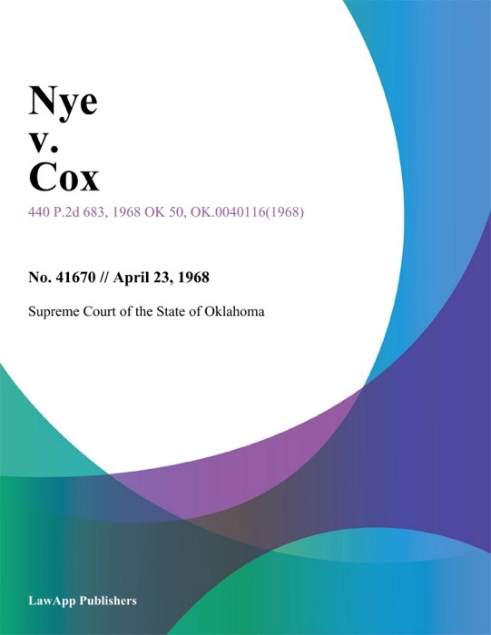 Nye v. Cox