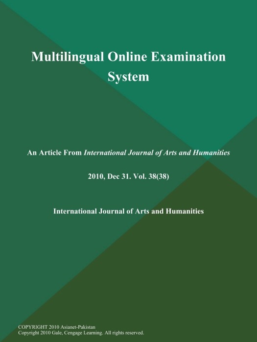 Multilingual Online Examination System