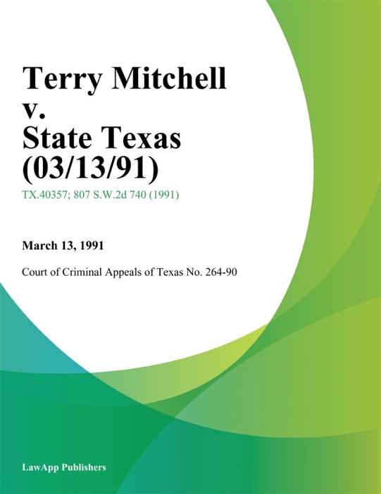Terry Mitchell v. State Texas
