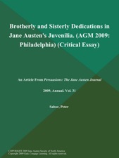 A Level English Essay Brotherly And Sisterly Dedications In Jane Austens Juvenilia Agm Philadelphia Essay Paper Writing Service also English Essay Example Brotherly And Sisterly Dedications In Jane Austens Juvenilia Agm Informative Synthesis Essay