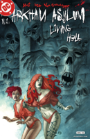 Dan Slott & Ryan Sook - Batman: Arkham Asylum: Living Hell #5 artwork