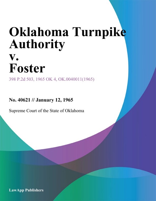 Oklahoma Turnpike Authority v. Foster