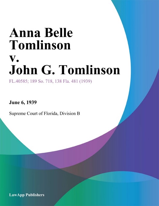 Anna Belle Tomlinson v. John G. Tomlinson