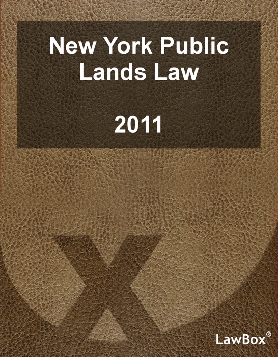 New York Public Lands Law 2011