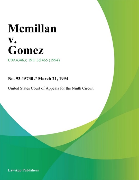 Mcmillan V. Gomez