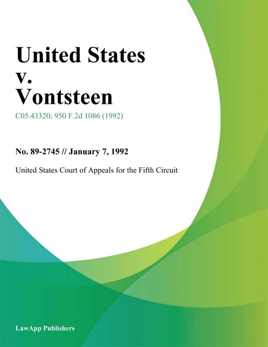 United States v. Vontsteen