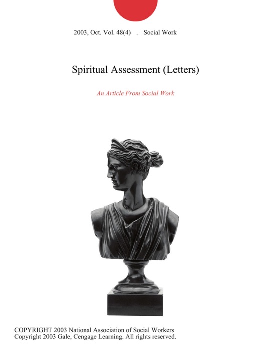 Spiritual Assessment (Letters)