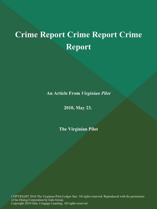 Crime Report Crime Report Crime Report