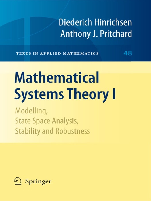 Mathematical Systems Theory I