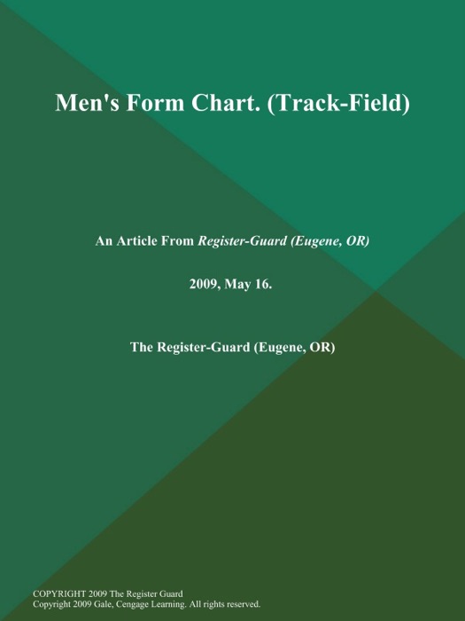 Men's Form Chart (Track-Field)