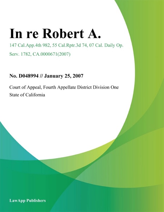 In Re Robert A.