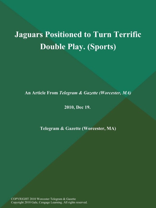 Jaguars Positioned to Turn Terrific Double Play (Sports)