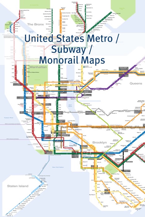 United States Metro / Subway / Monorail Maps