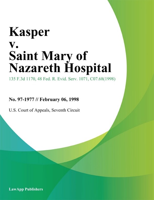 Kasper v. Saint Mary of Nazareth Hospital