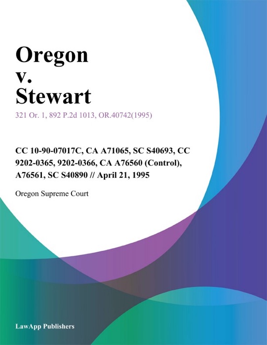 Oregon v. Stewart