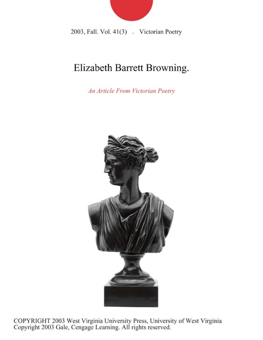 Elizabeth Barrett Browning.