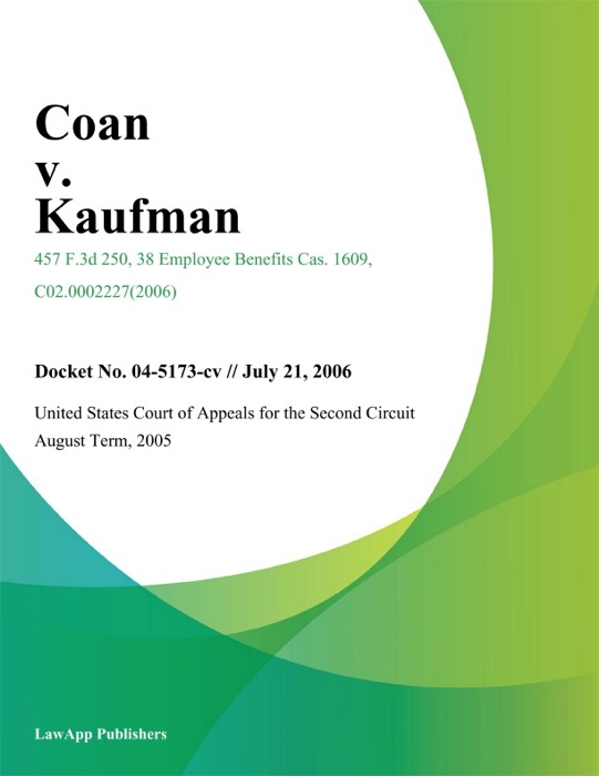 Coan v. Kaufman