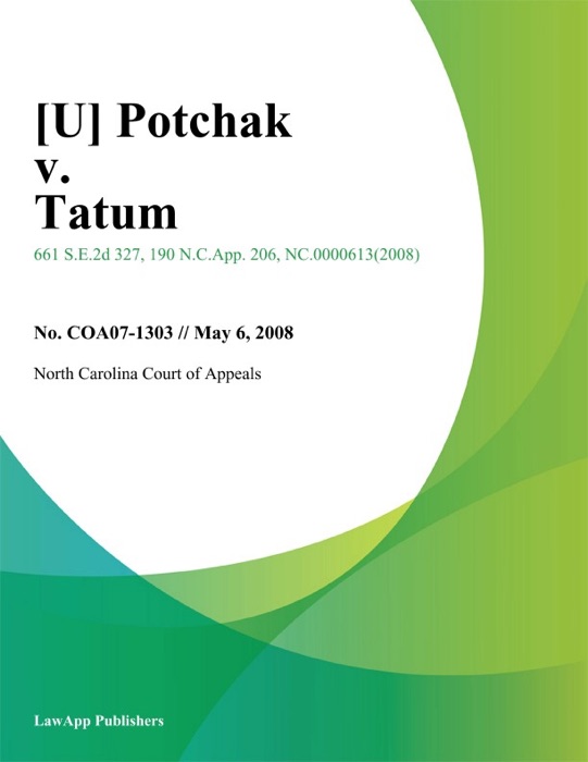 Potchak v. Tatum