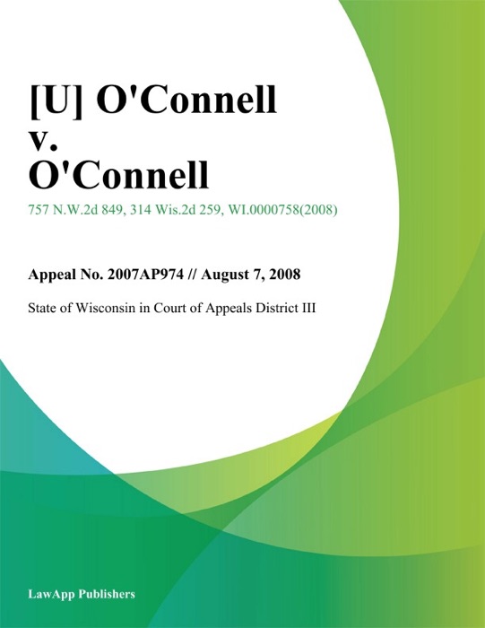 Oconnell v. Oconnell