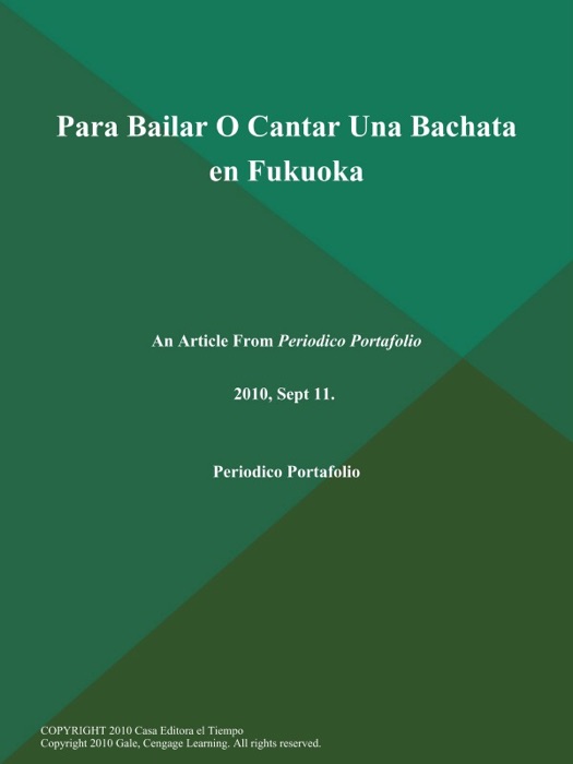 Para Bailar O Cantar Una Bachata en Fukuoka