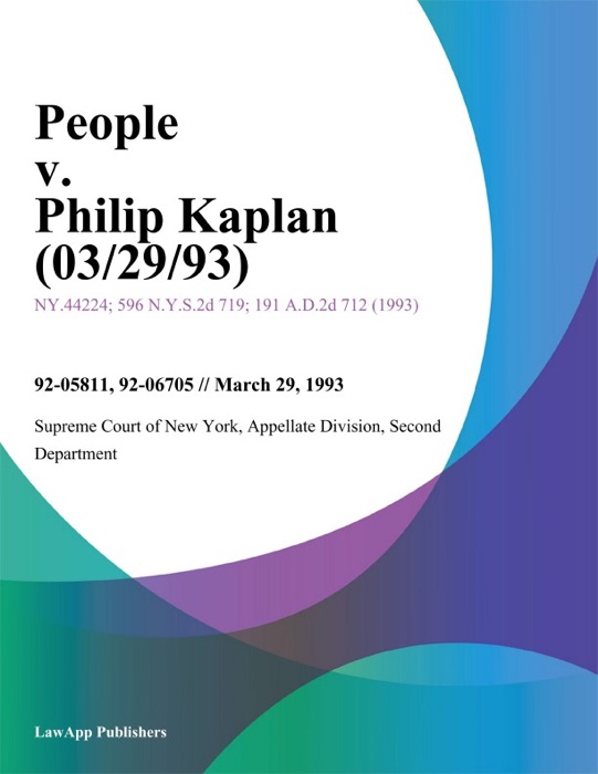 People v. Philip Kaplan