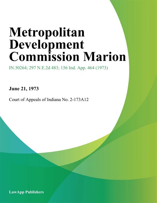 Metropolitan Development Commission Marion