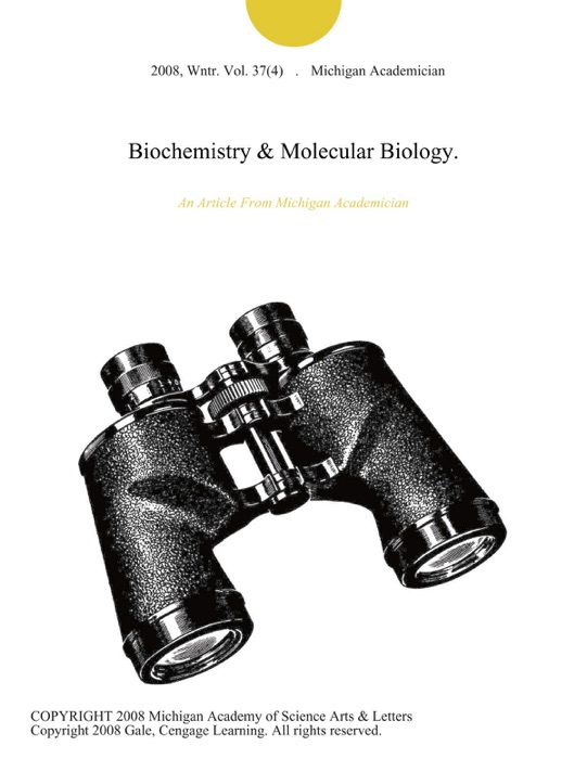 Biochemistry & Molecular Biology.