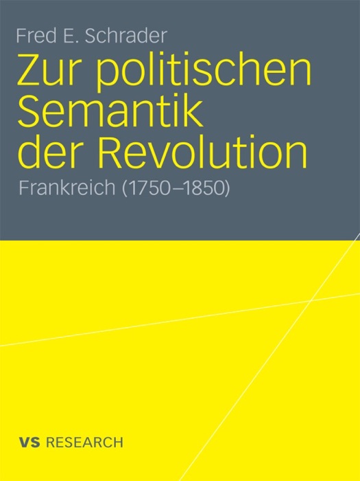 Zur politischen Semantik der Revolution