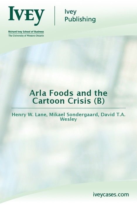 Arla Foods and the Cartoon Crisis (B)