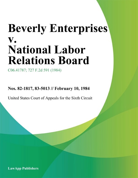 Beverly Enterprises v. National Labor Relations Board