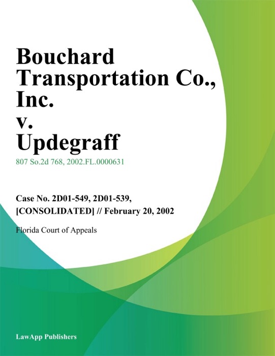 Bouchard Transportation Co., Inc. v. Updegraff