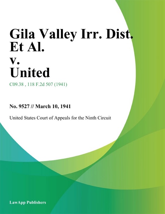 Gila Valley Irr. Dist. Et Al. v. United