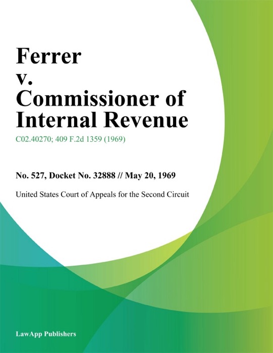 Ferrer v. Commissioner of Internal Revenue