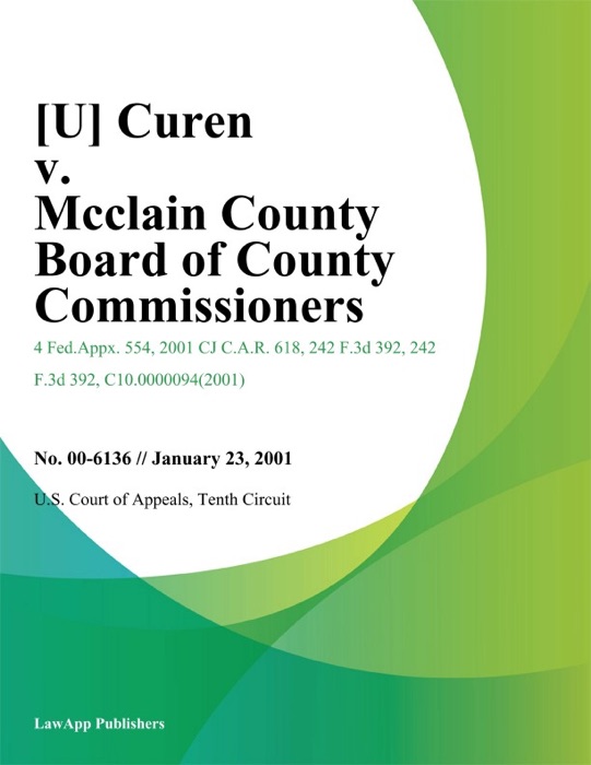 Curen v. Mcclain County Board of County Commissioners