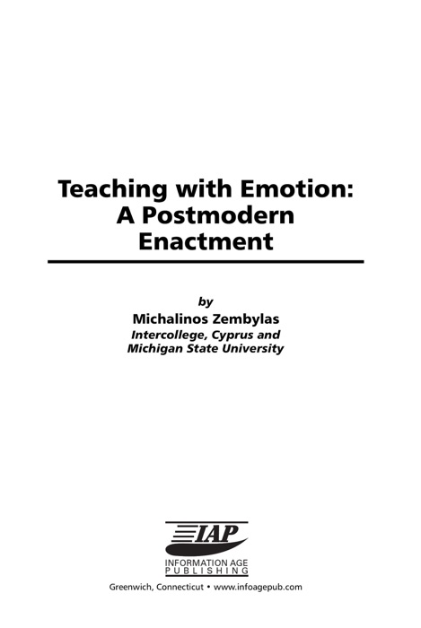 Teaching with Emotion