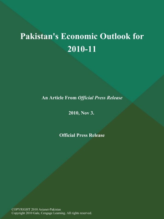 Pakistan's Economic Outlook for 2010-11