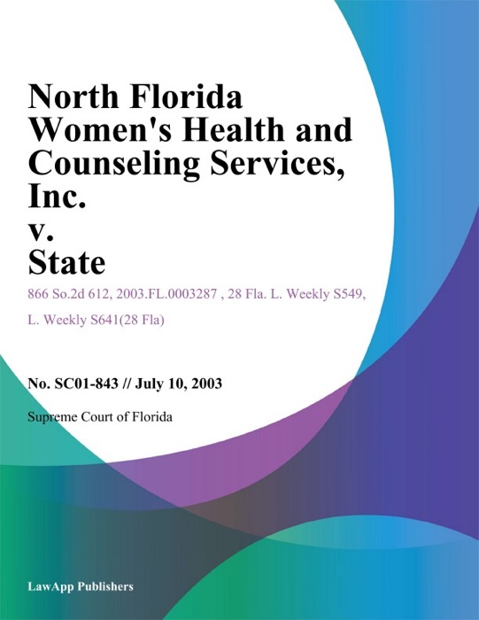 North Florida Women's Health And Counseling Services