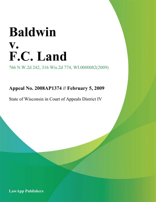 Baldwin V. F.C. Land