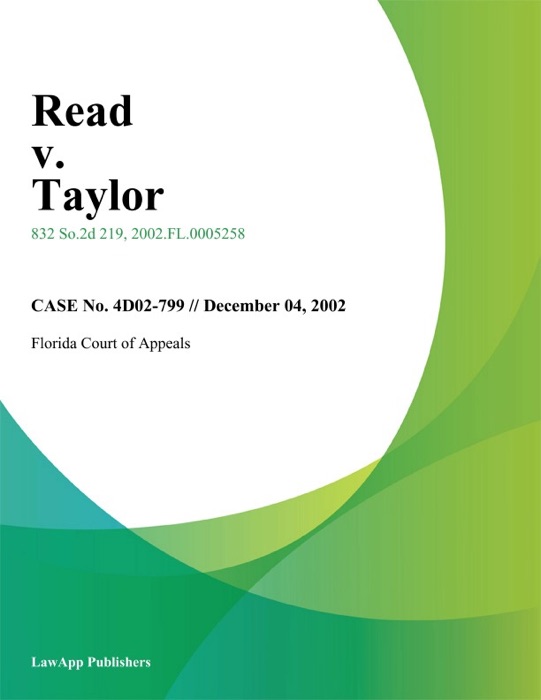 Read v. Taylor