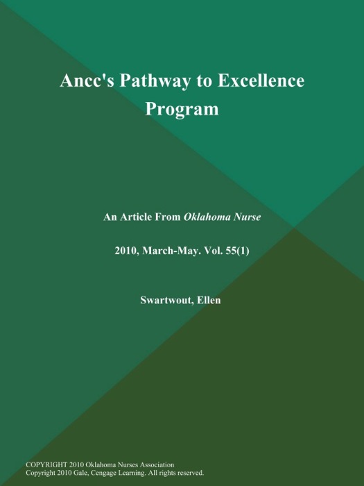 Ancc's Pathway to Excellence Program