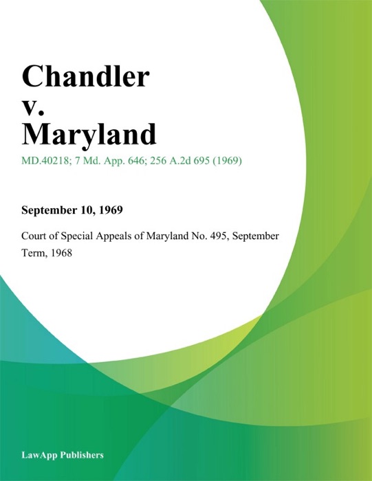 Chandler v. Maryland