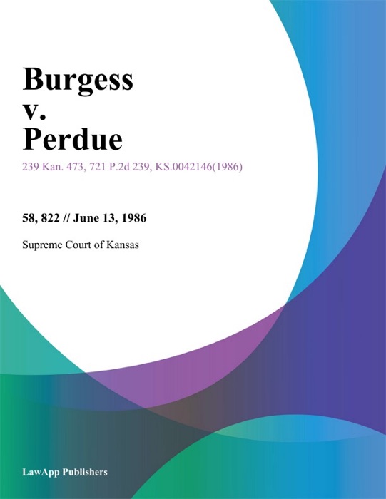 Burgess v. Perdue