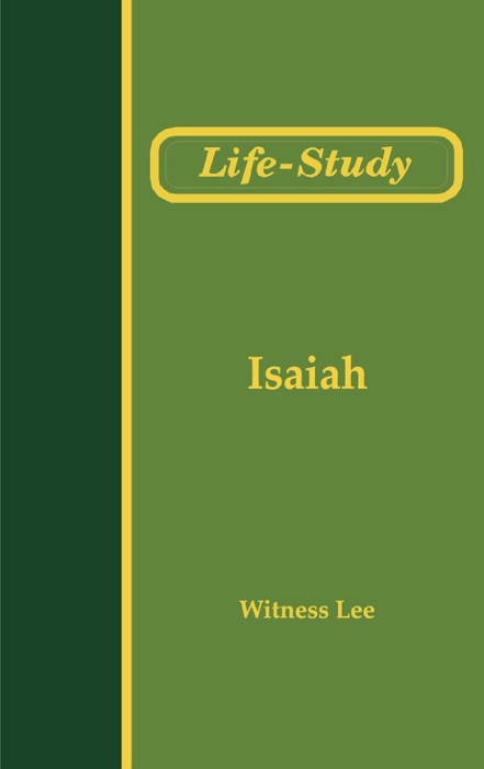 Life-Study of Isaiah
